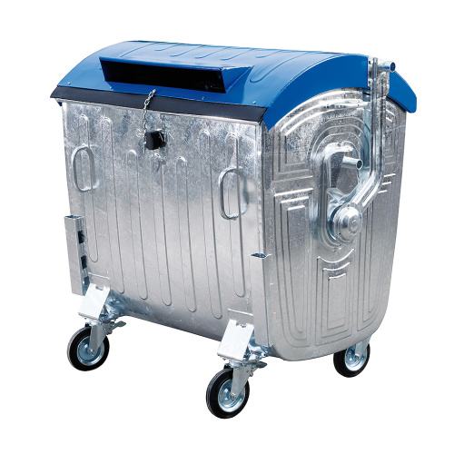 Контейнери спеціально призначені для збору твердих побутових відходів метал EN-840-3 бренд "СКС"